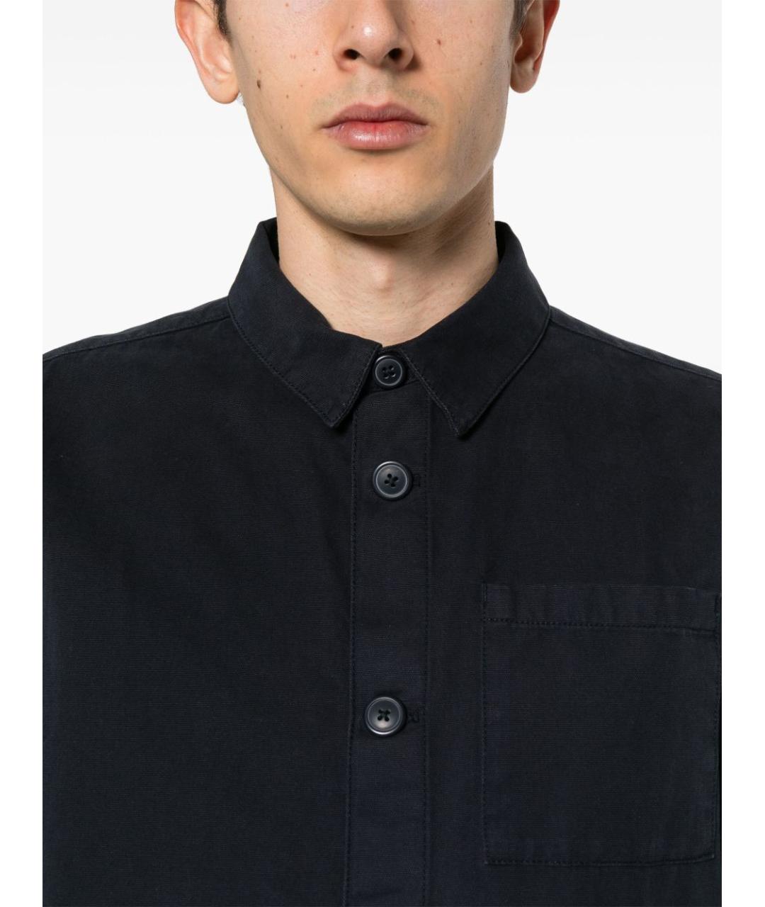 BARBOUR Синяя хлопковая классическая рубашка, фото 5