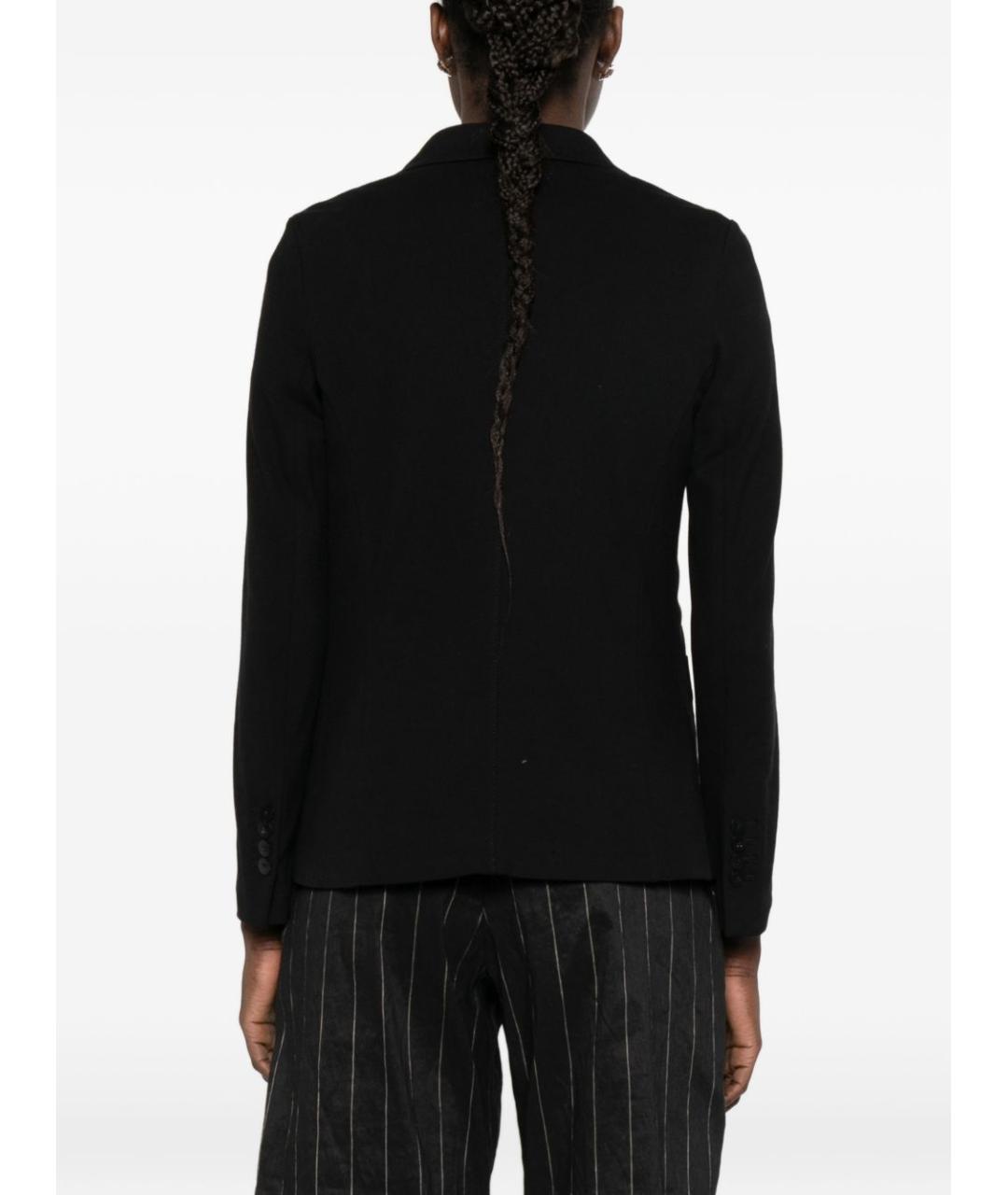 CIRCOLO 1901 Черный хлопковый жакет/пиджак, фото 5