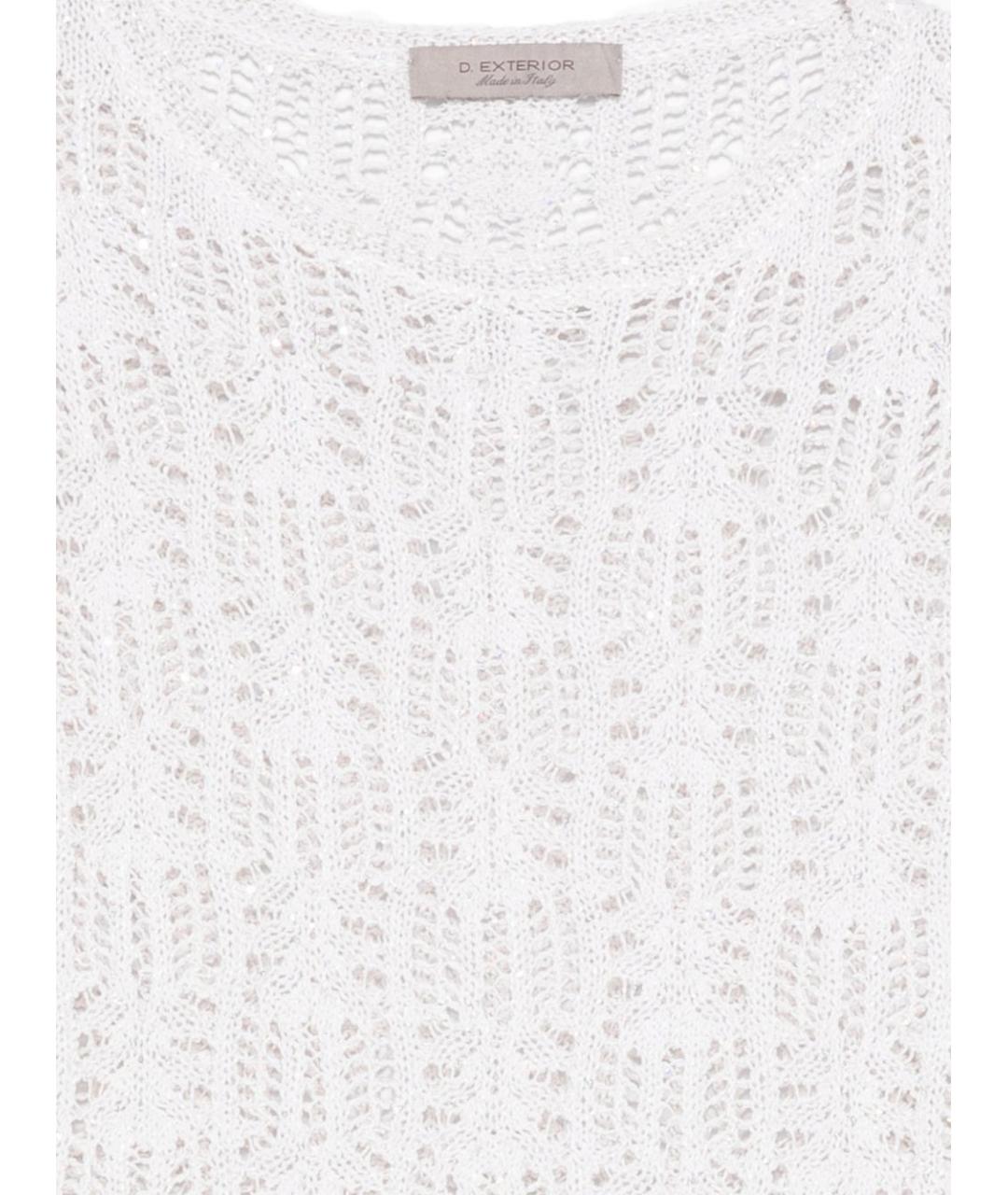 D.EXTERIOR Белая полиэстеровая майка, фото 3
