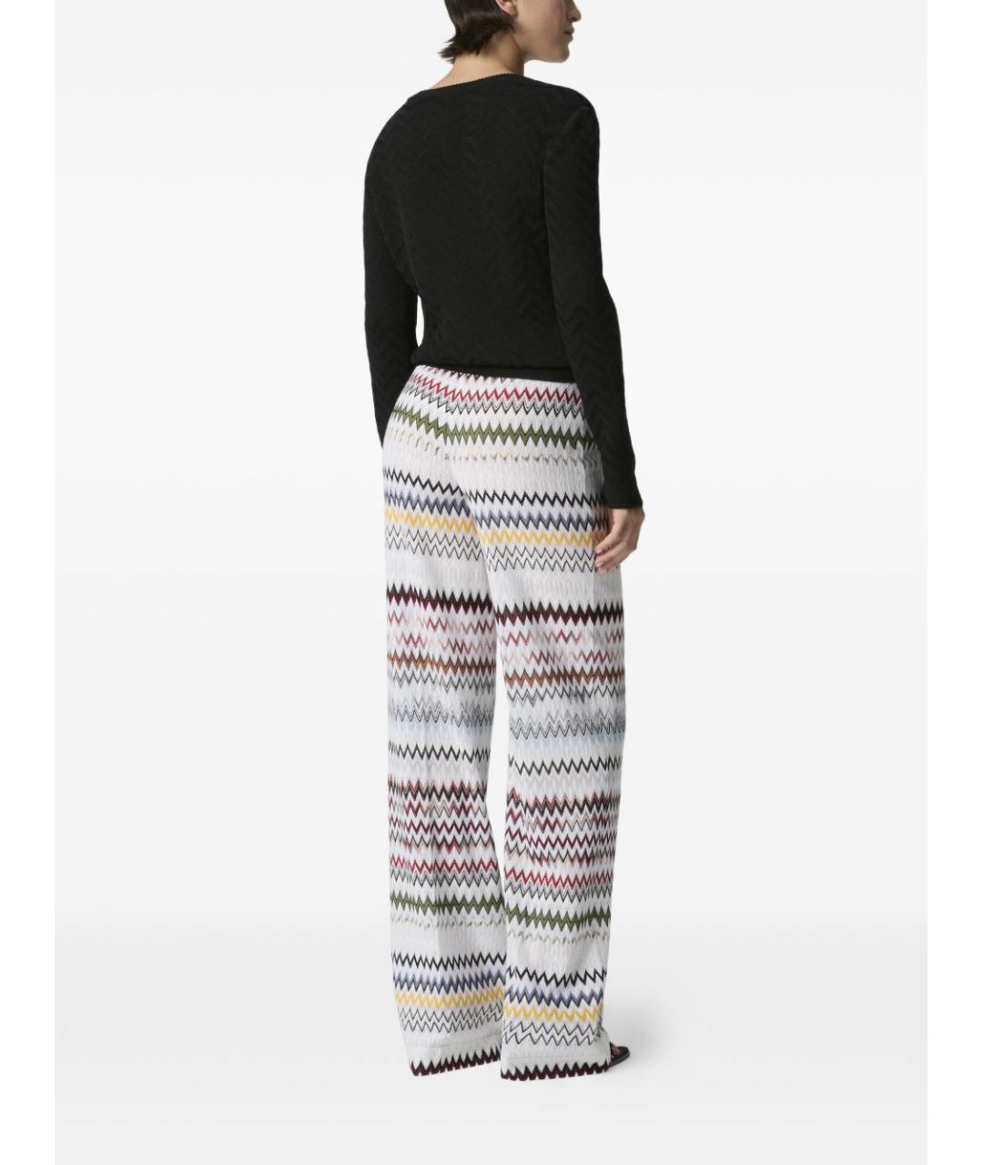 MISSONI Мульти вискозные прямые брюки, фото 2