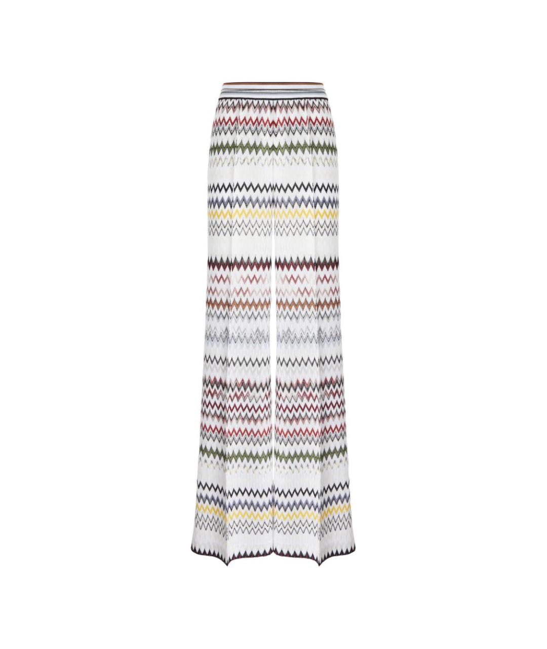 MISSONI Мульти вискозные прямые брюки, фото 1