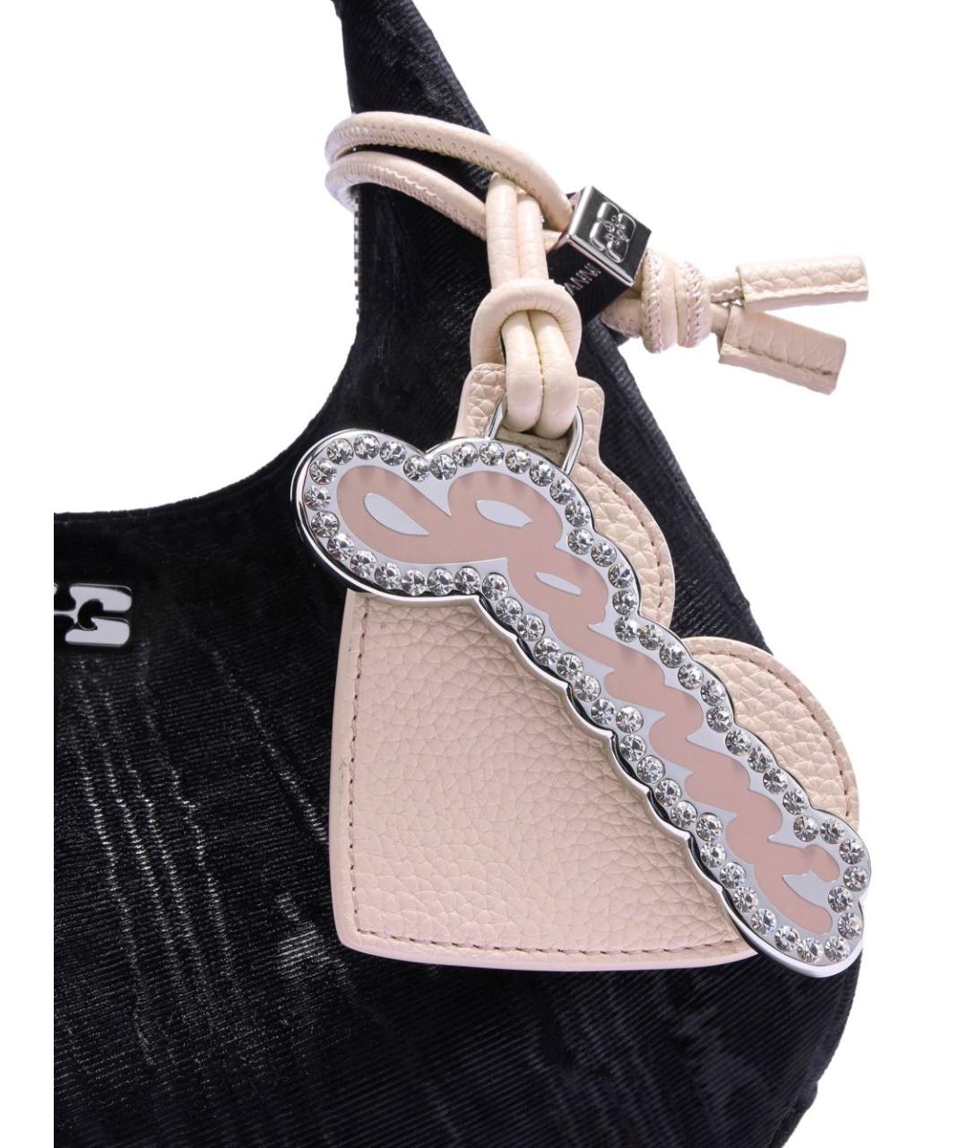 GANNI Розовый брелок, фото 3