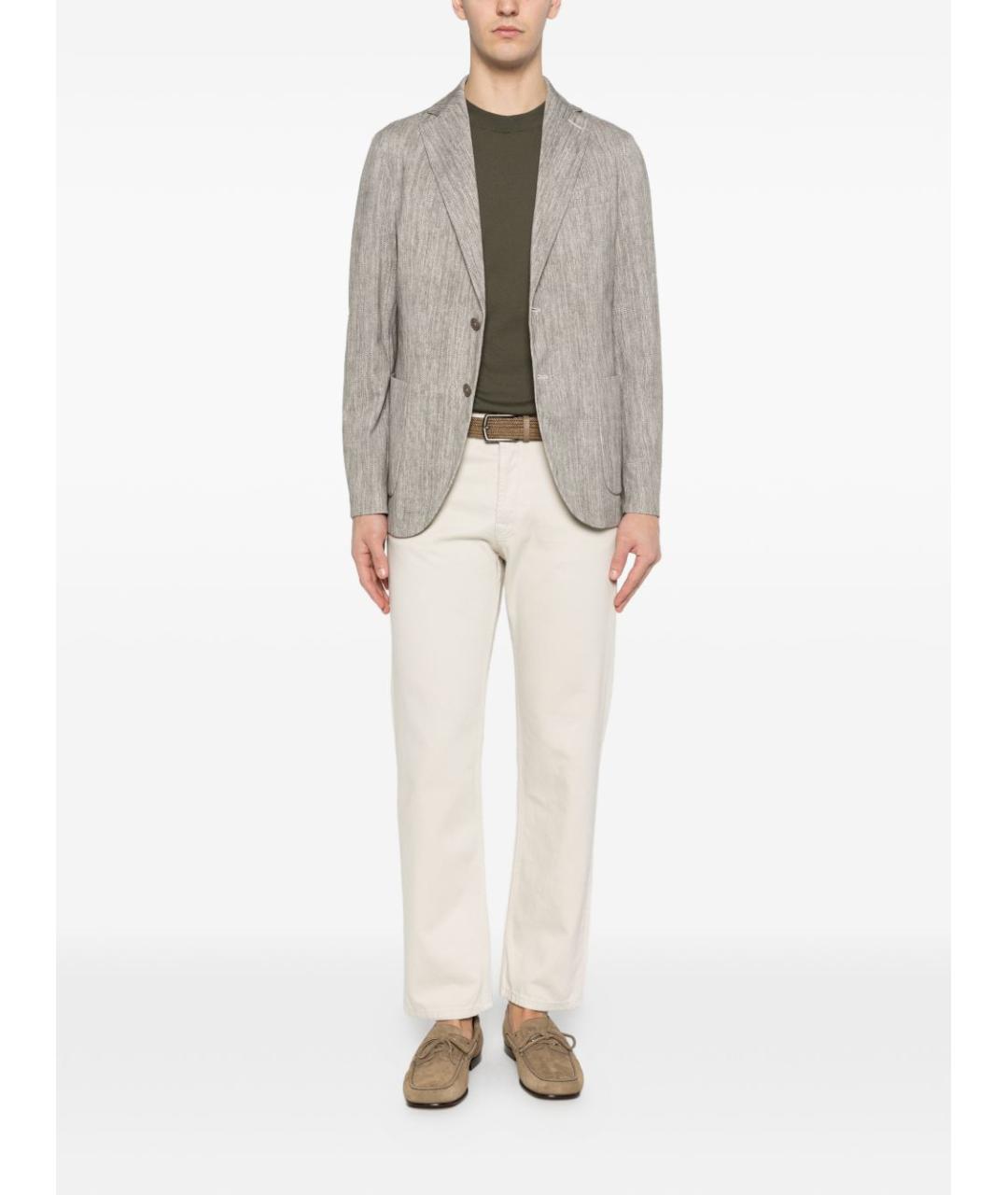 CIRCOLO 1901 Бежевый пиджак, фото 3