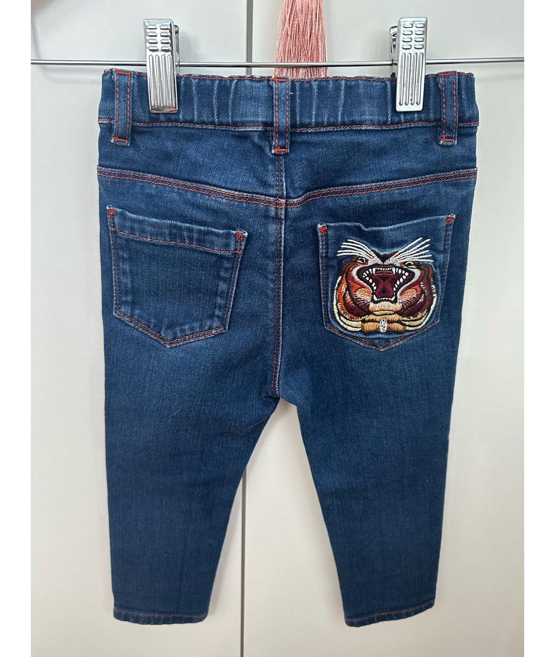 GUCCI Синие деним детские джинсы, фото 2