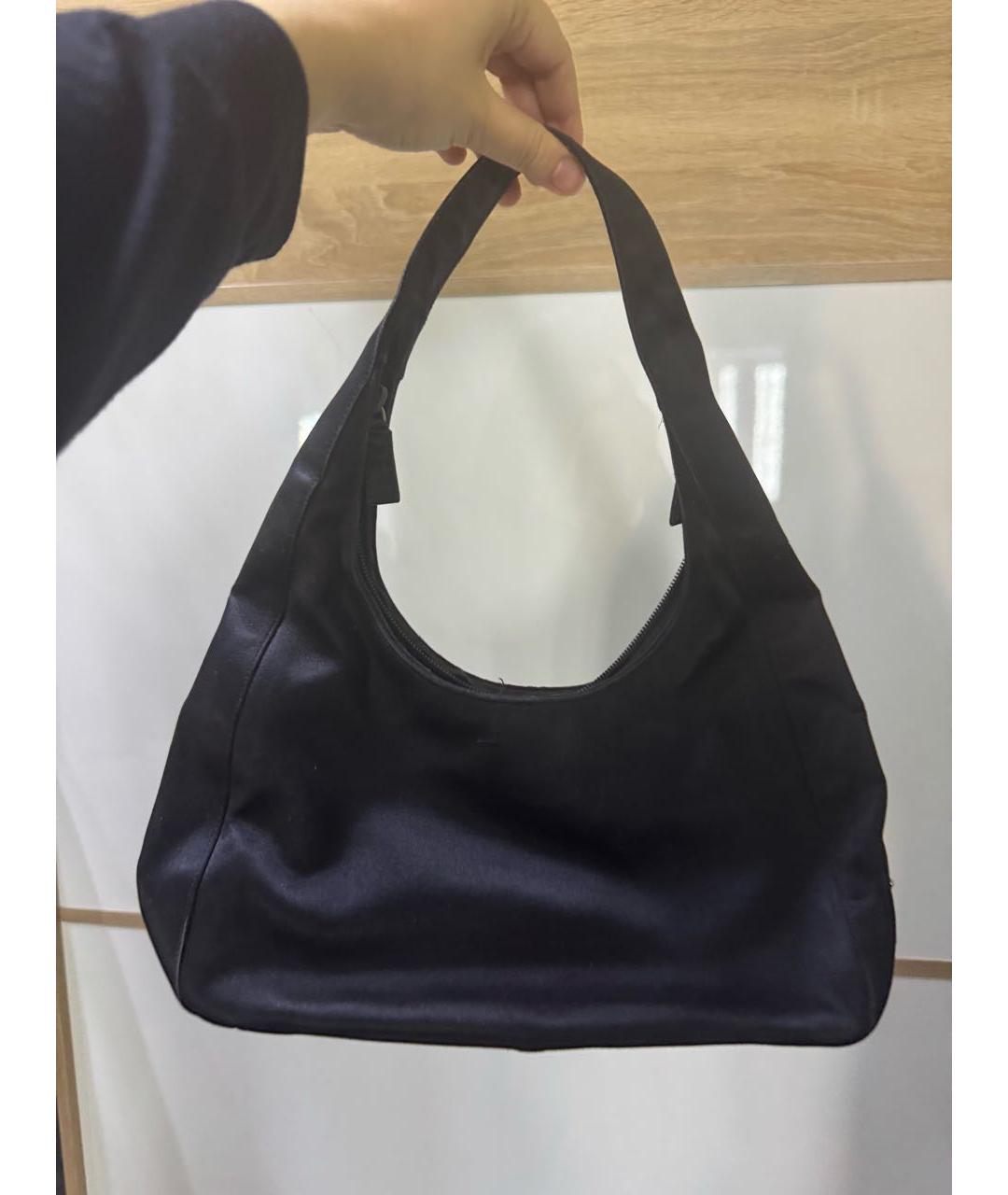 PRADA Черная сумка с короткими ручками, фото 5