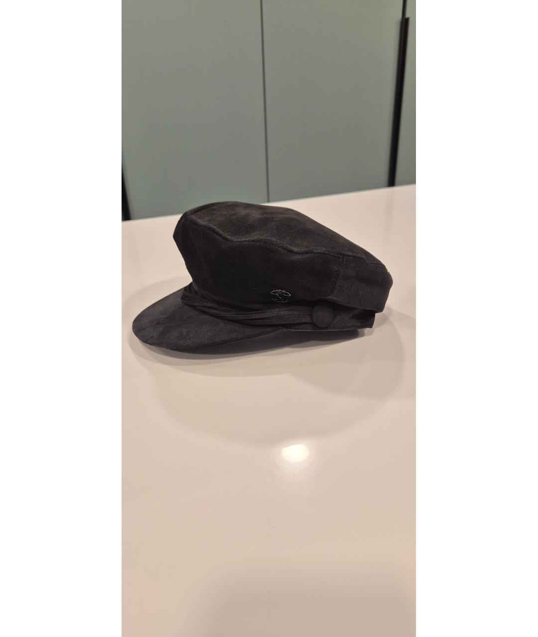 MAISON MICHEL Черная кепка, фото 3