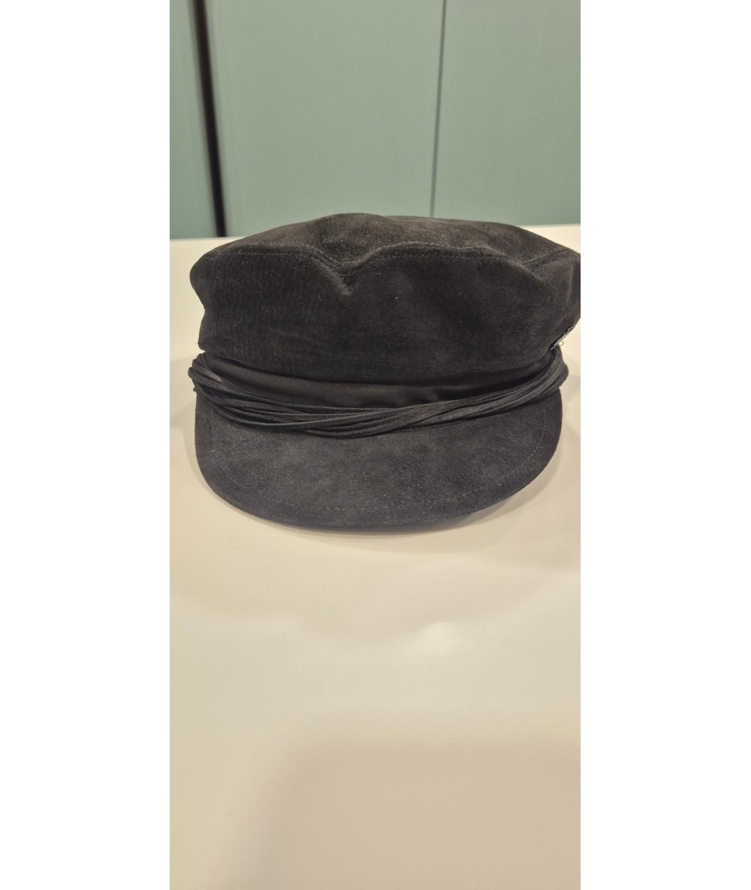 MAISON MICHEL Черная кепка, фото 7