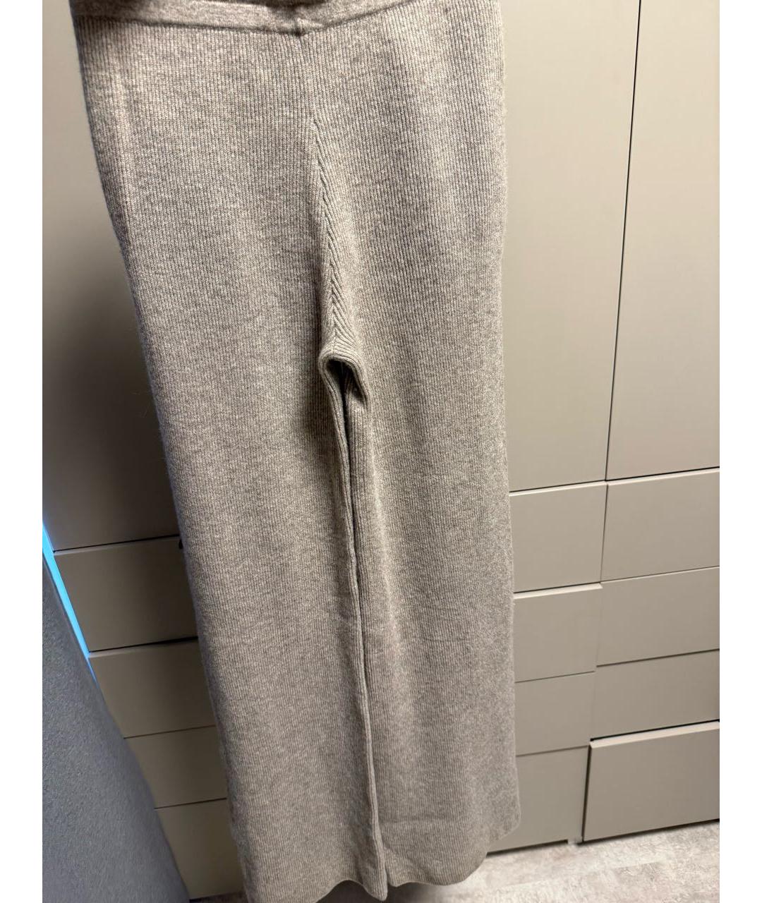 ADDICTED Бежевый кашемировый костюм с брюками, фото 5