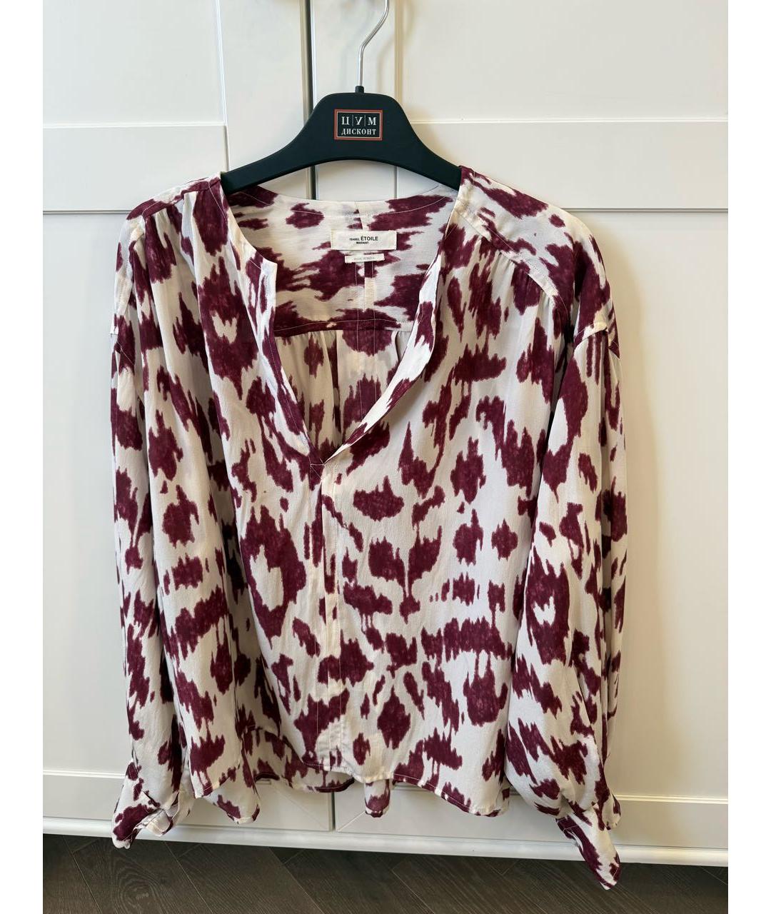 ISABEL MARANT ETOILE Мульти шелковая блузы, фото 6