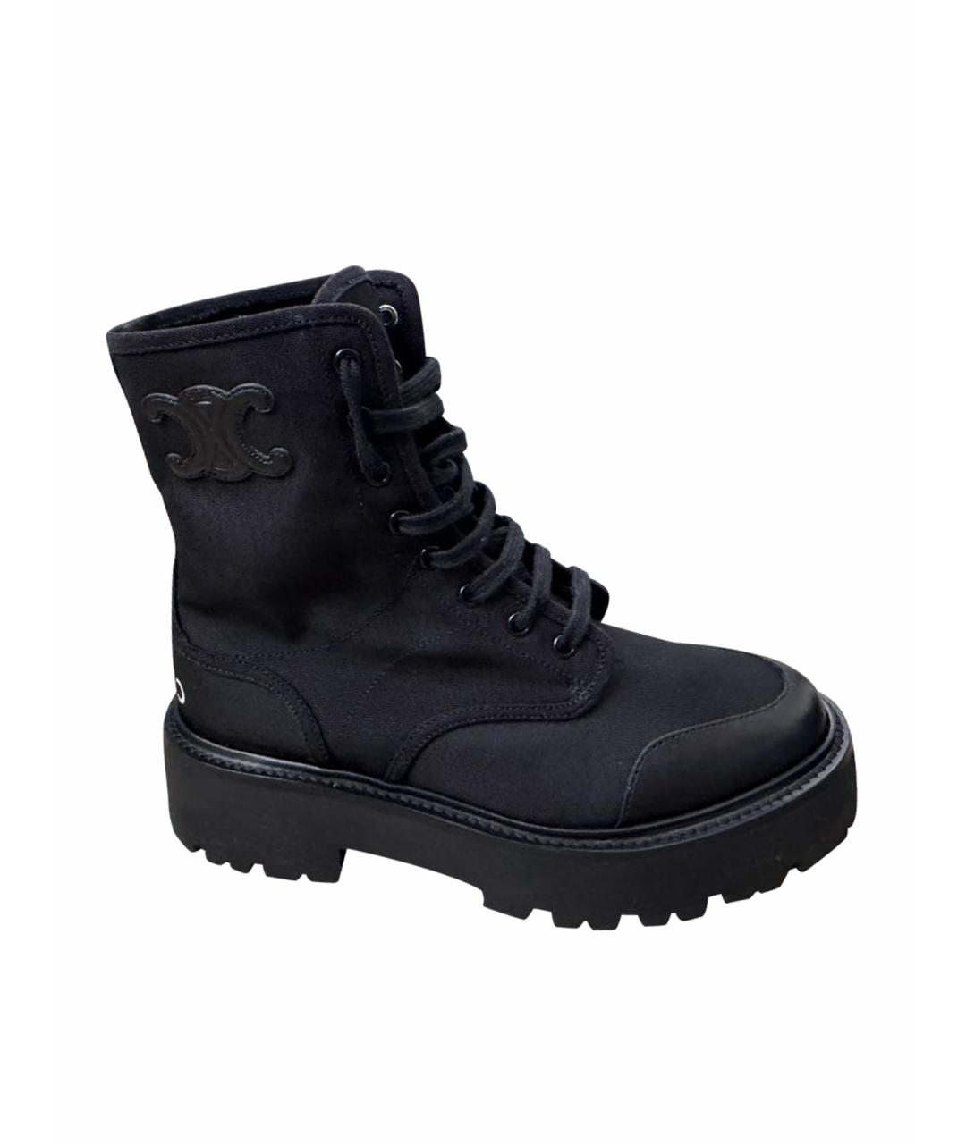 CELINE Черные ботинки, фото 1