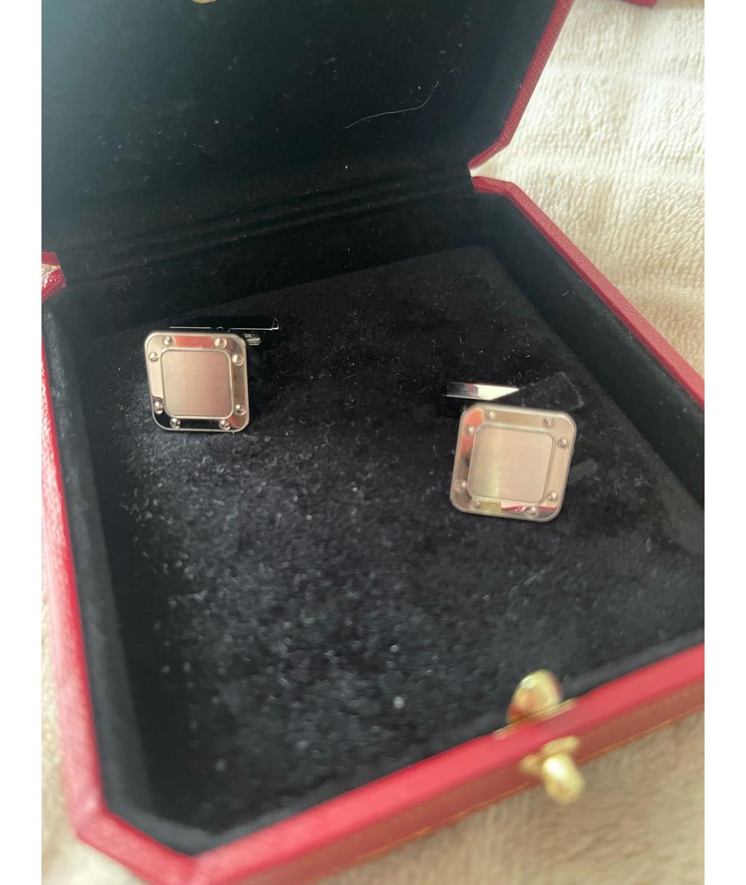 CARTIER Серебряные серебряные запонки, фото 2