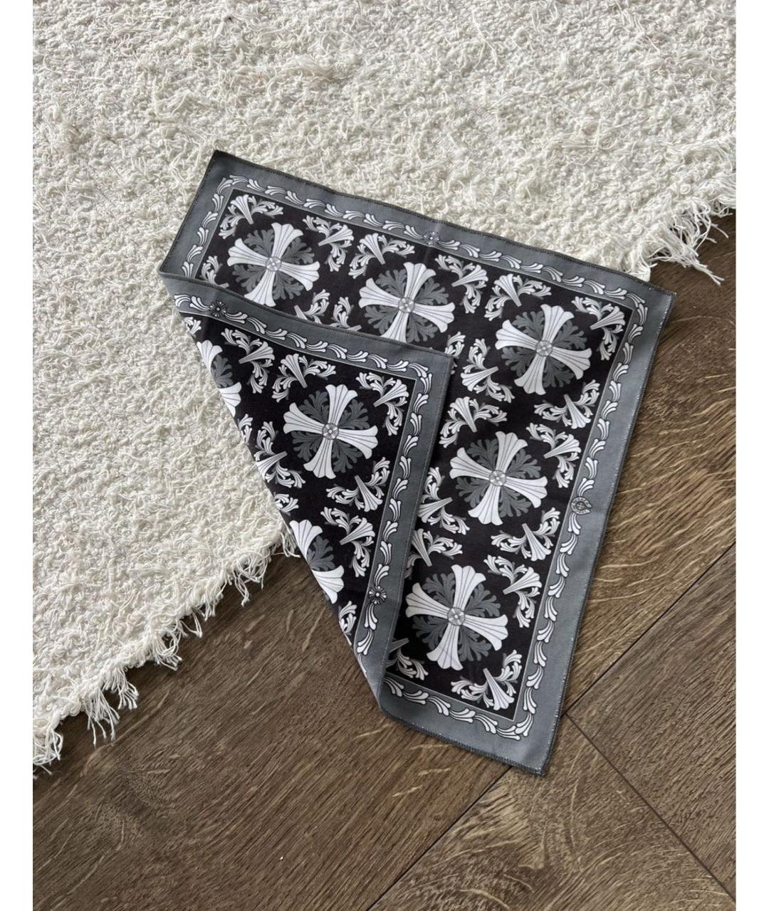 CHROME HEARTS Серый платок, фото 2