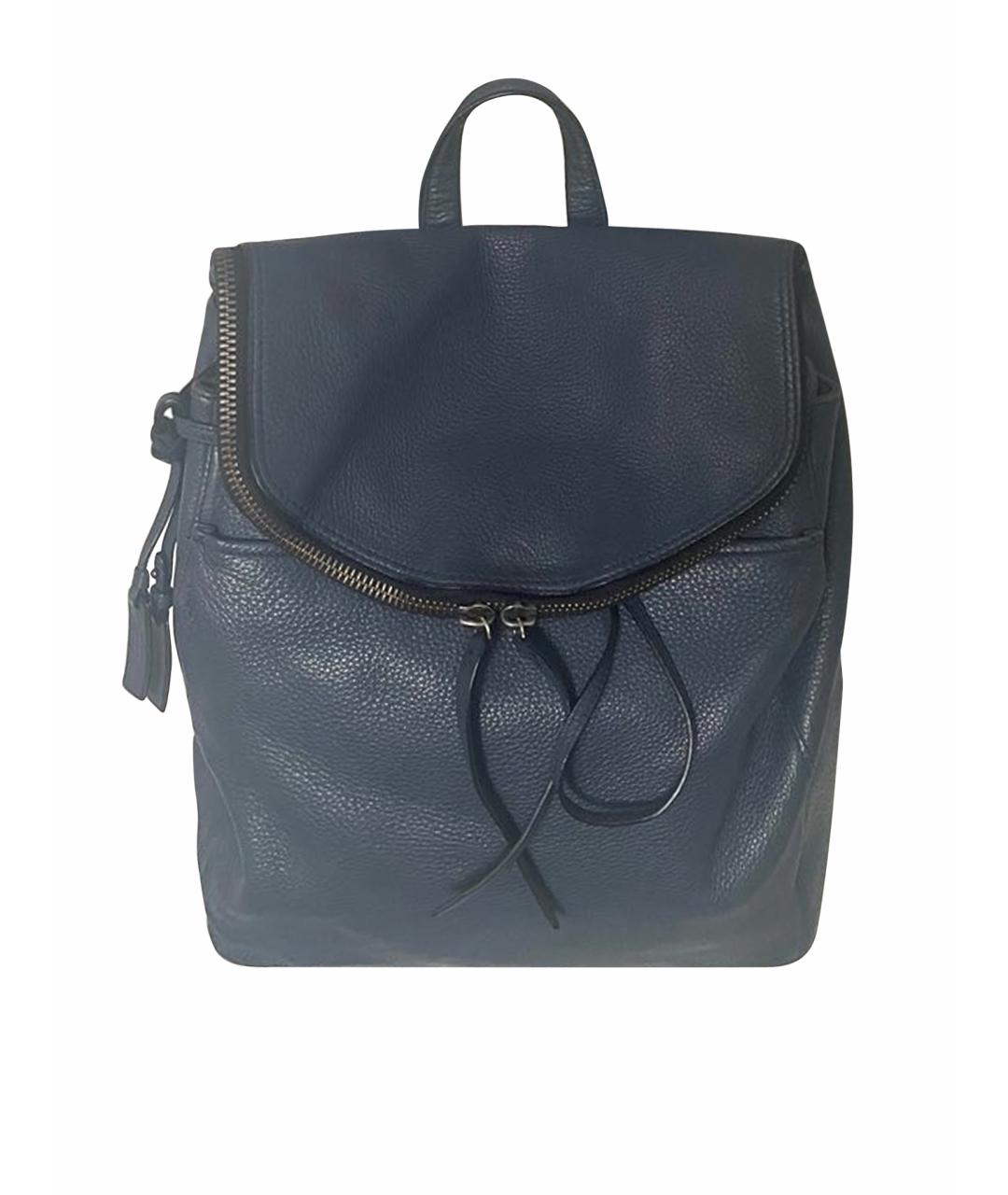 TUMI Фиолетовый кожаный рюкзак, фото 1