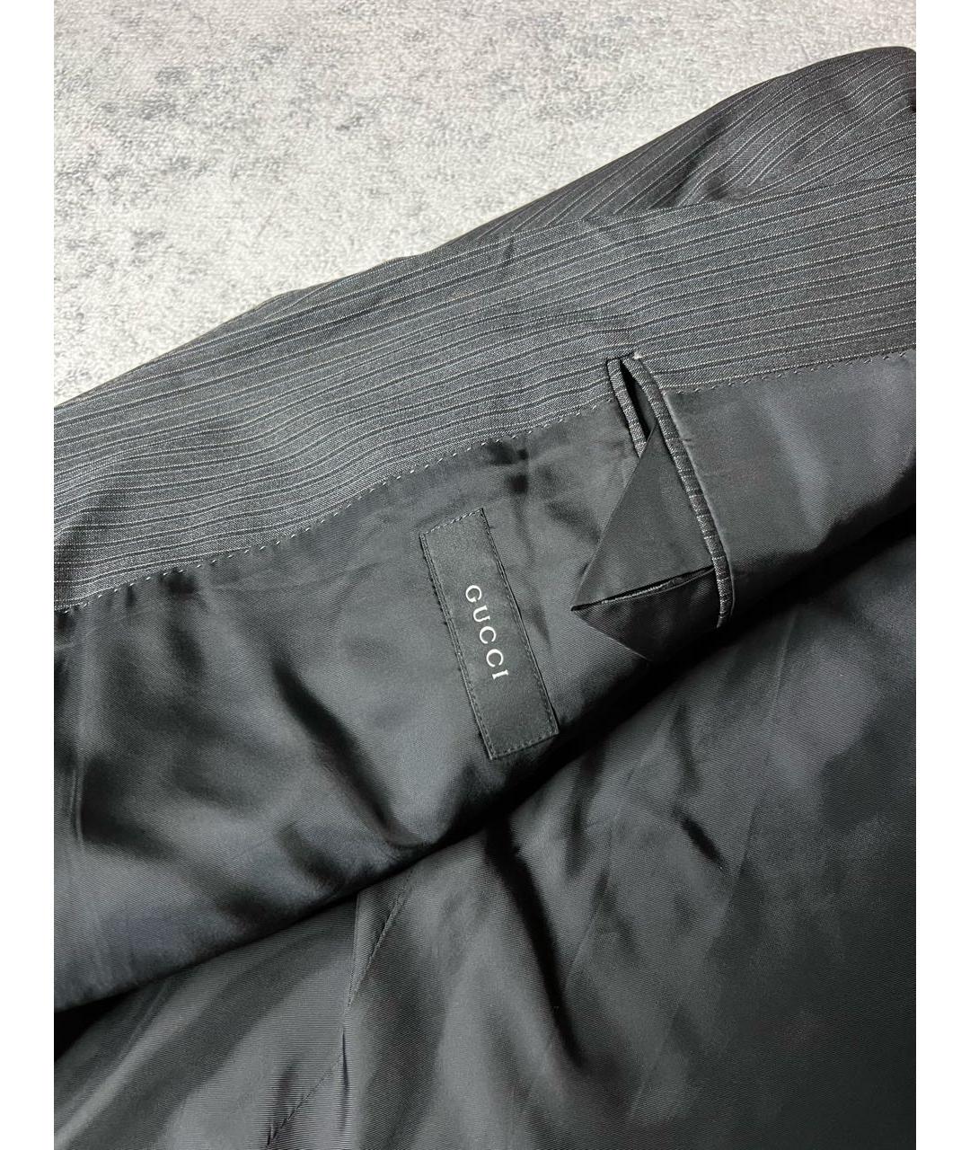 GUCCI Серый классический костюм, фото 5