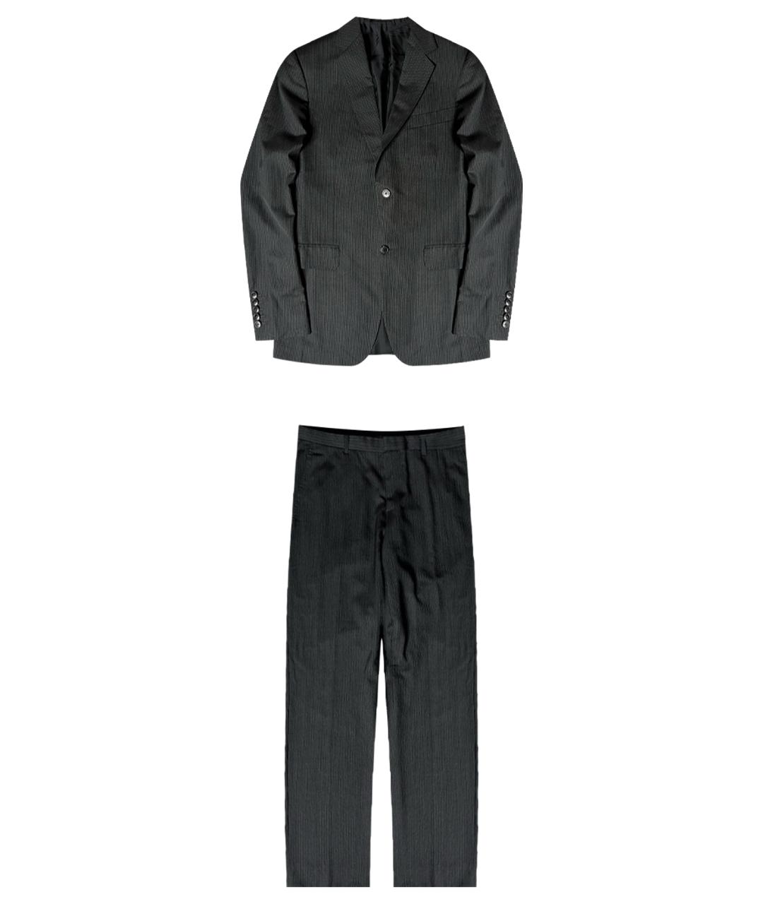 GUCCI Серый классический костюм, фото 1