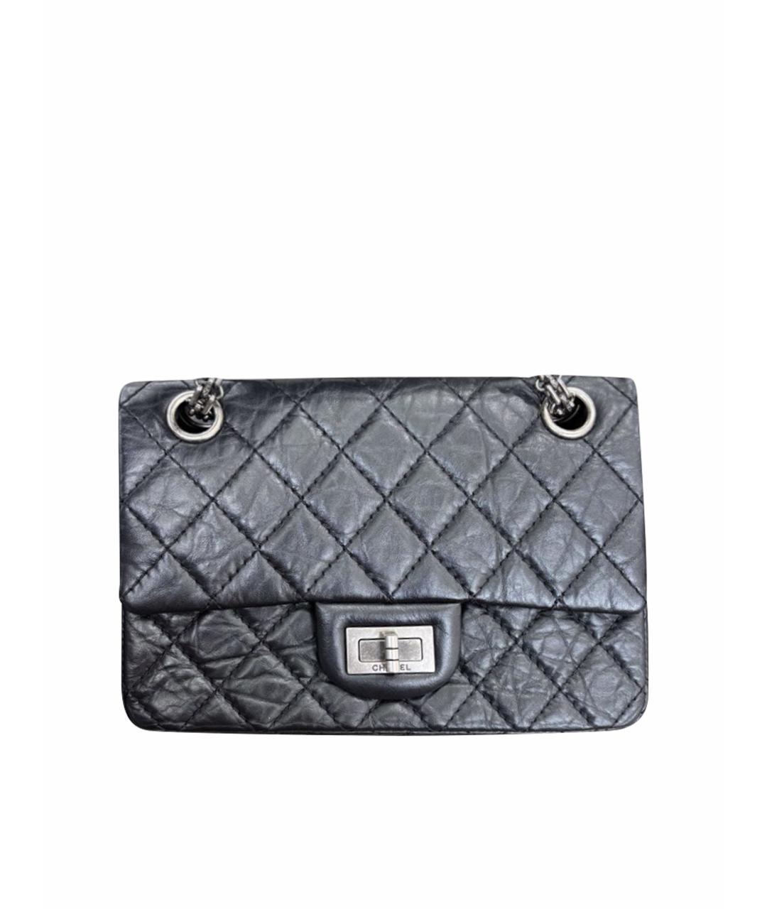 CHANEL Черная кожаная сумка через плечо, фото 1