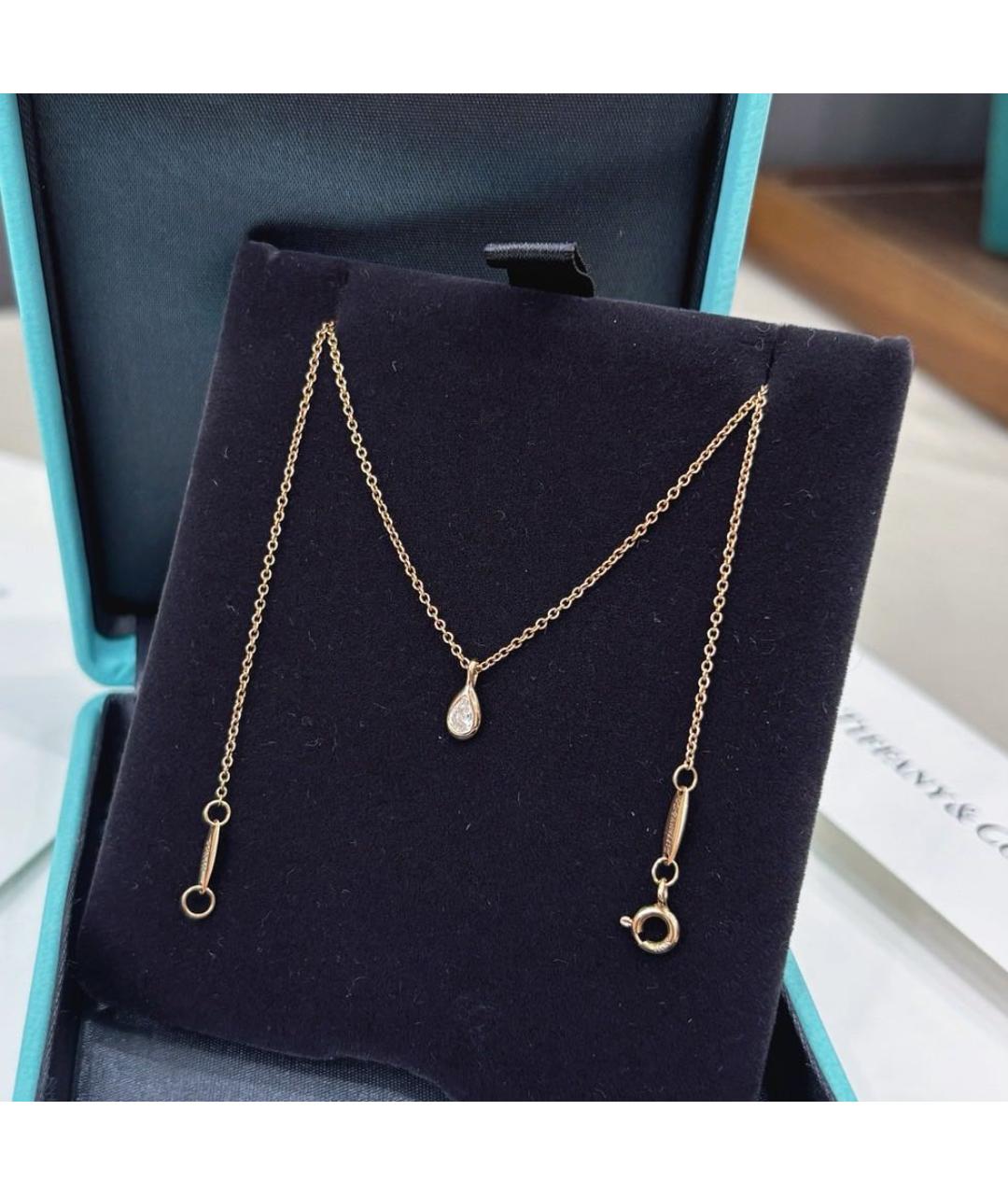 TIFFANY&CO Розовое колье из розового золота, фото 2