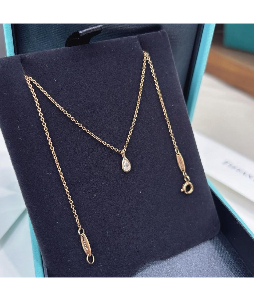 TIFFANY&CO Розовое колье из розового золота, фото 3