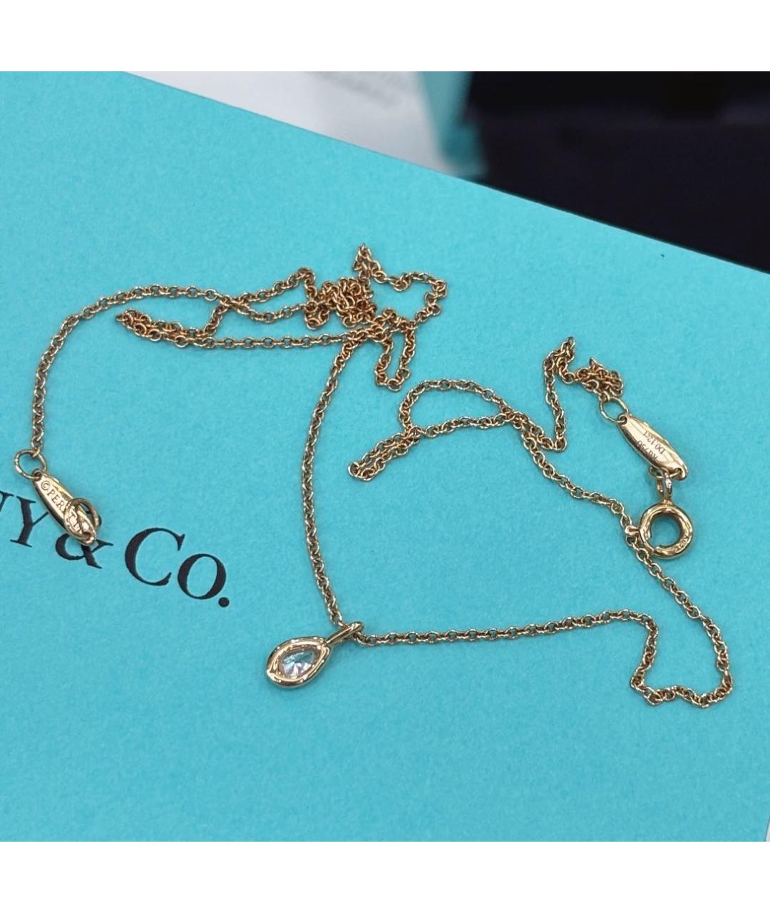 TIFFANY&CO Розовое колье из розового золота, фото 5