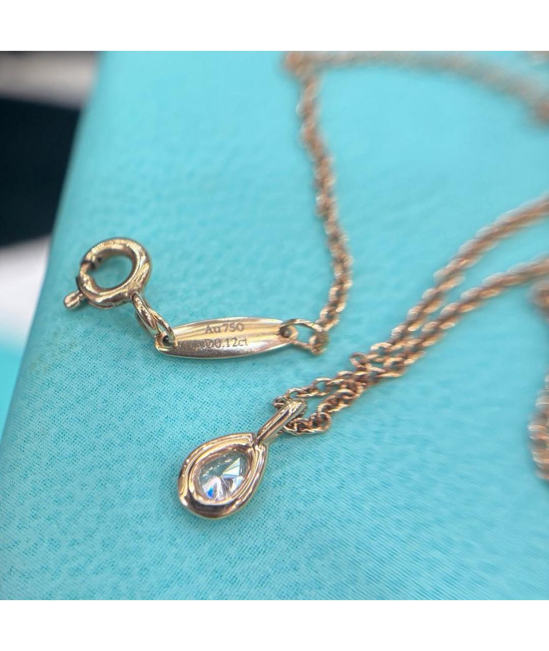 TIFFANY&CO Розовое колье из розового золота, фото 6