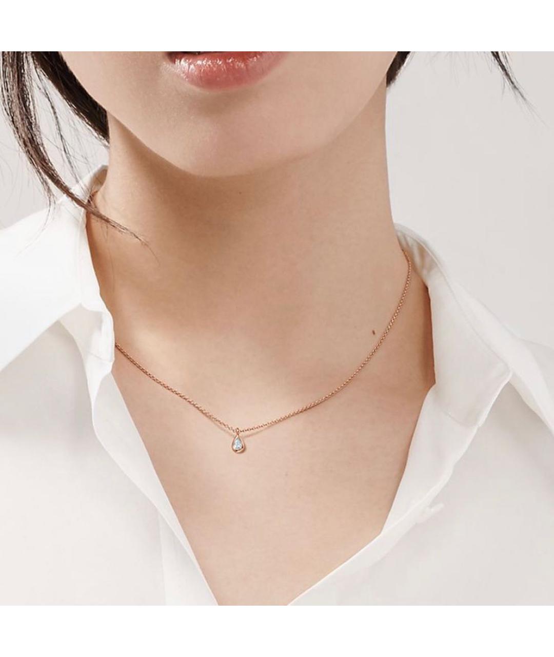 TIFFANY&CO Розовое колье из розового золота, фото 7