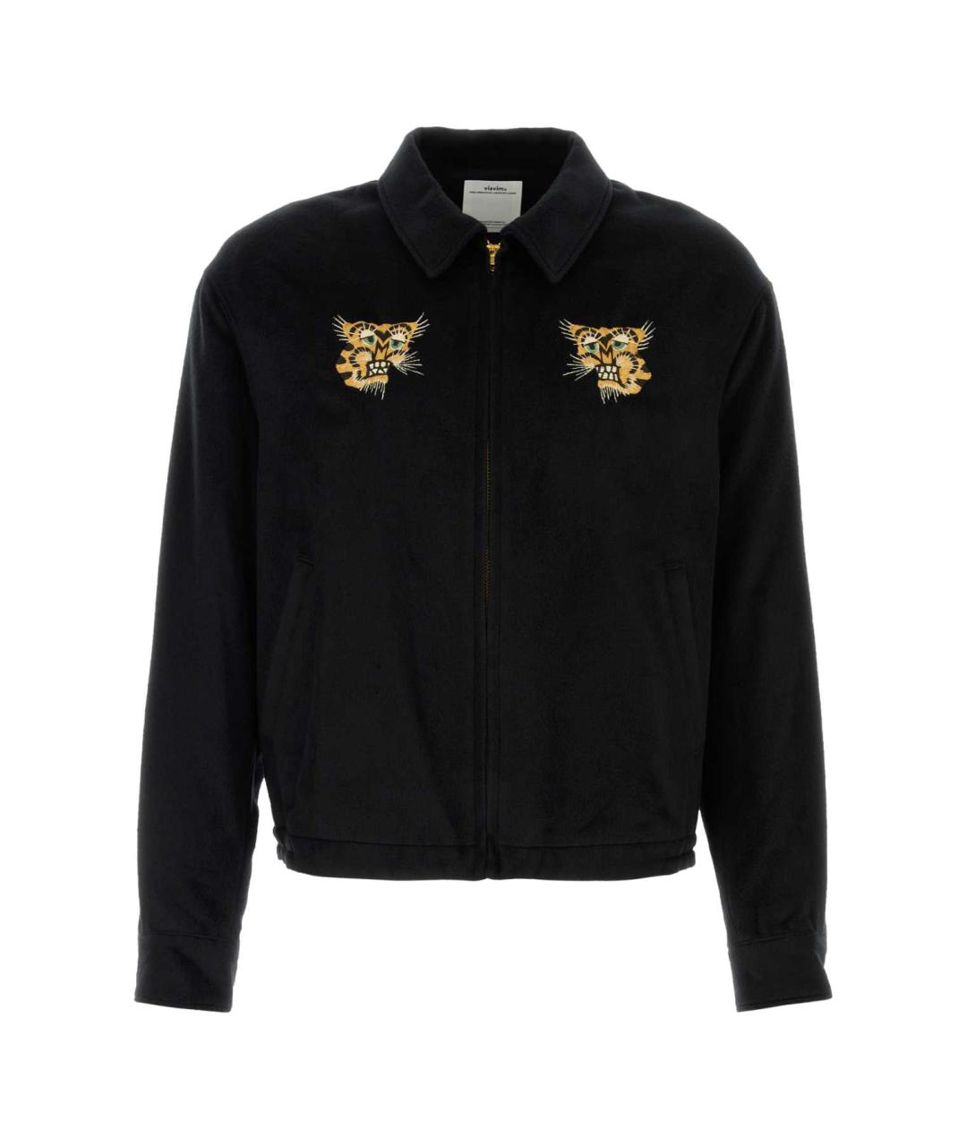 VISVIM Черная шелковая куртка, фото 1