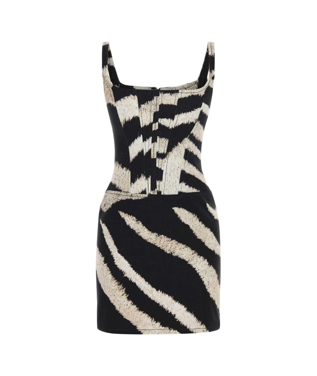 GIUSEPPE DI MORABITO Мульти хлопковое повседневное платье, фото 1