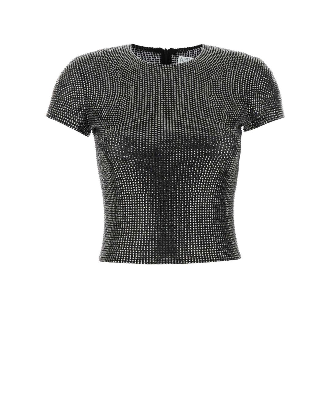 GIUSEPPE DI MORABITO Черная полиамидовая футболка, фото 1