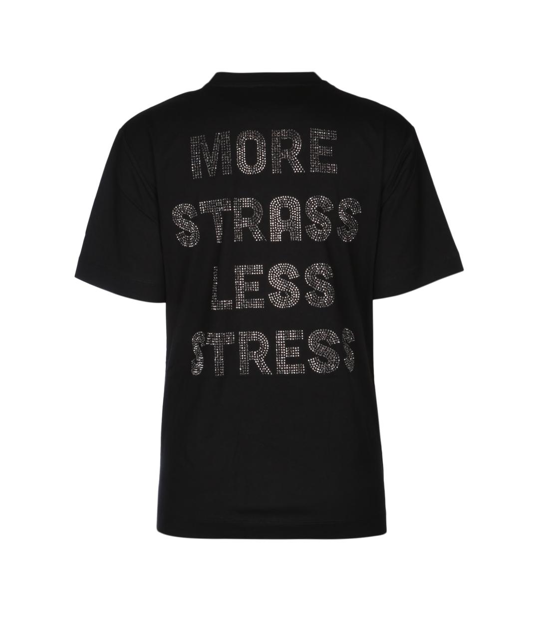 PINKO Черная футболка, фото 2