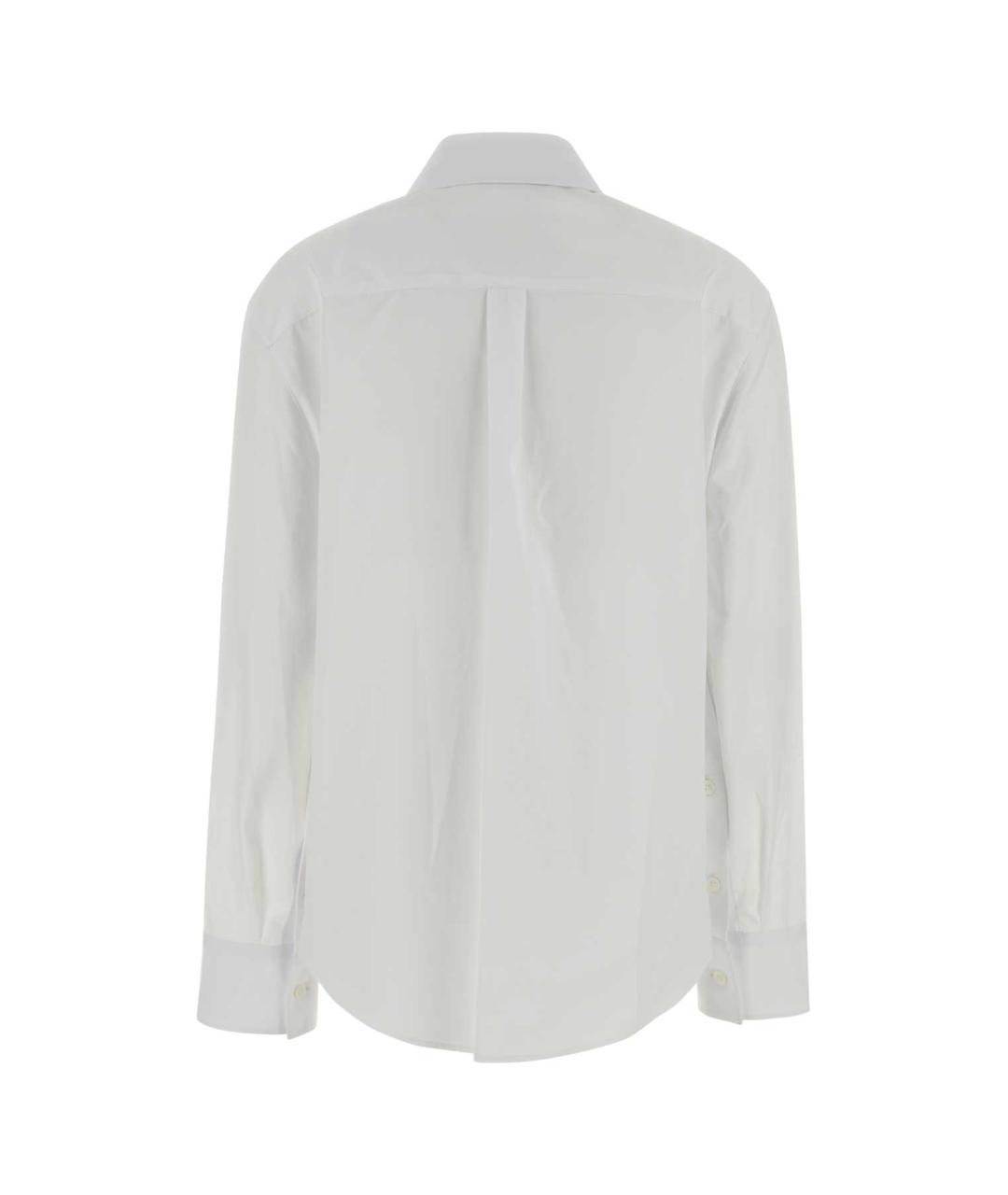 COURREGES Белая хлопковая рубашка, фото 2