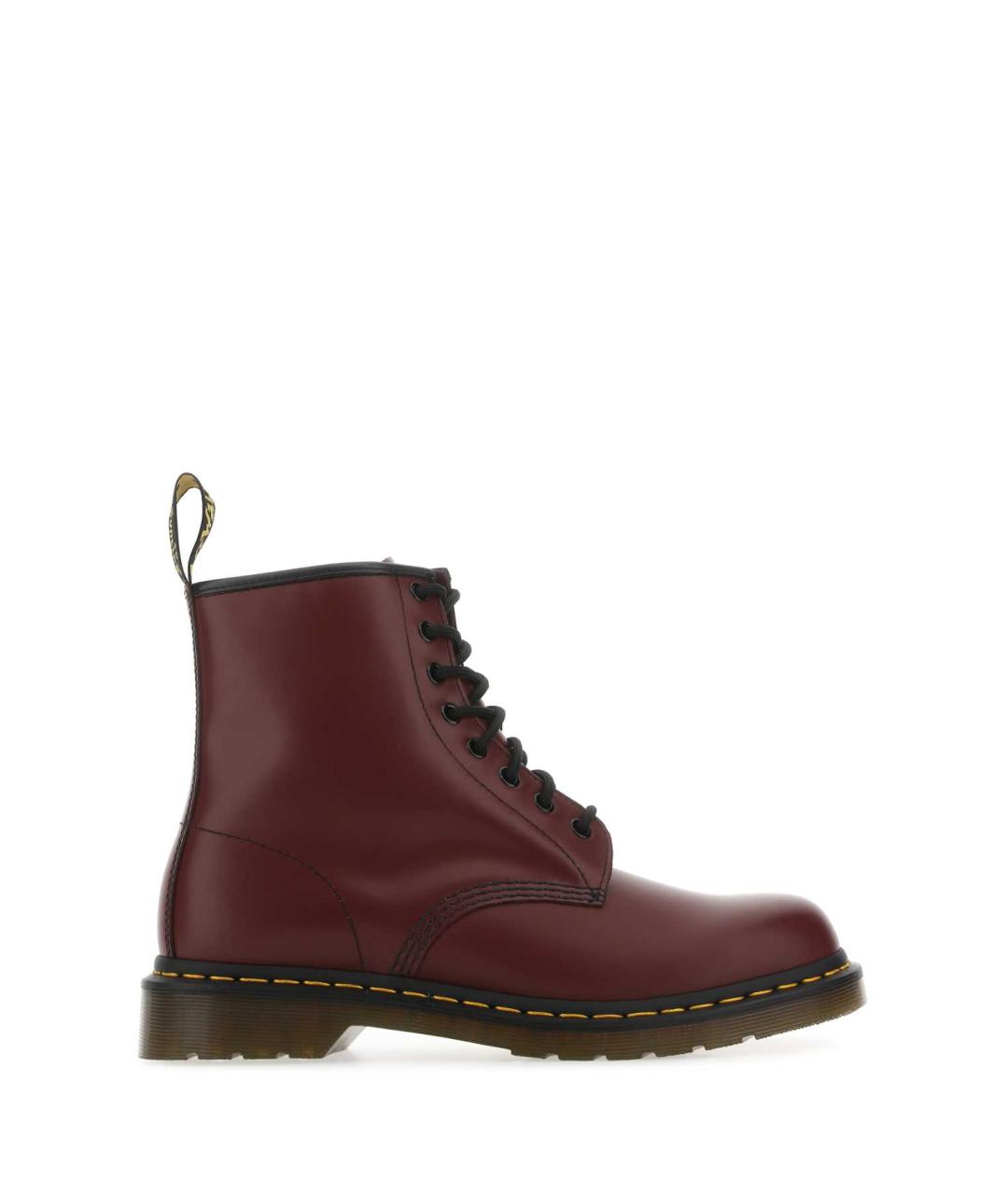 DR. MARTENS Бордовые кожаные ботинки, фото 1