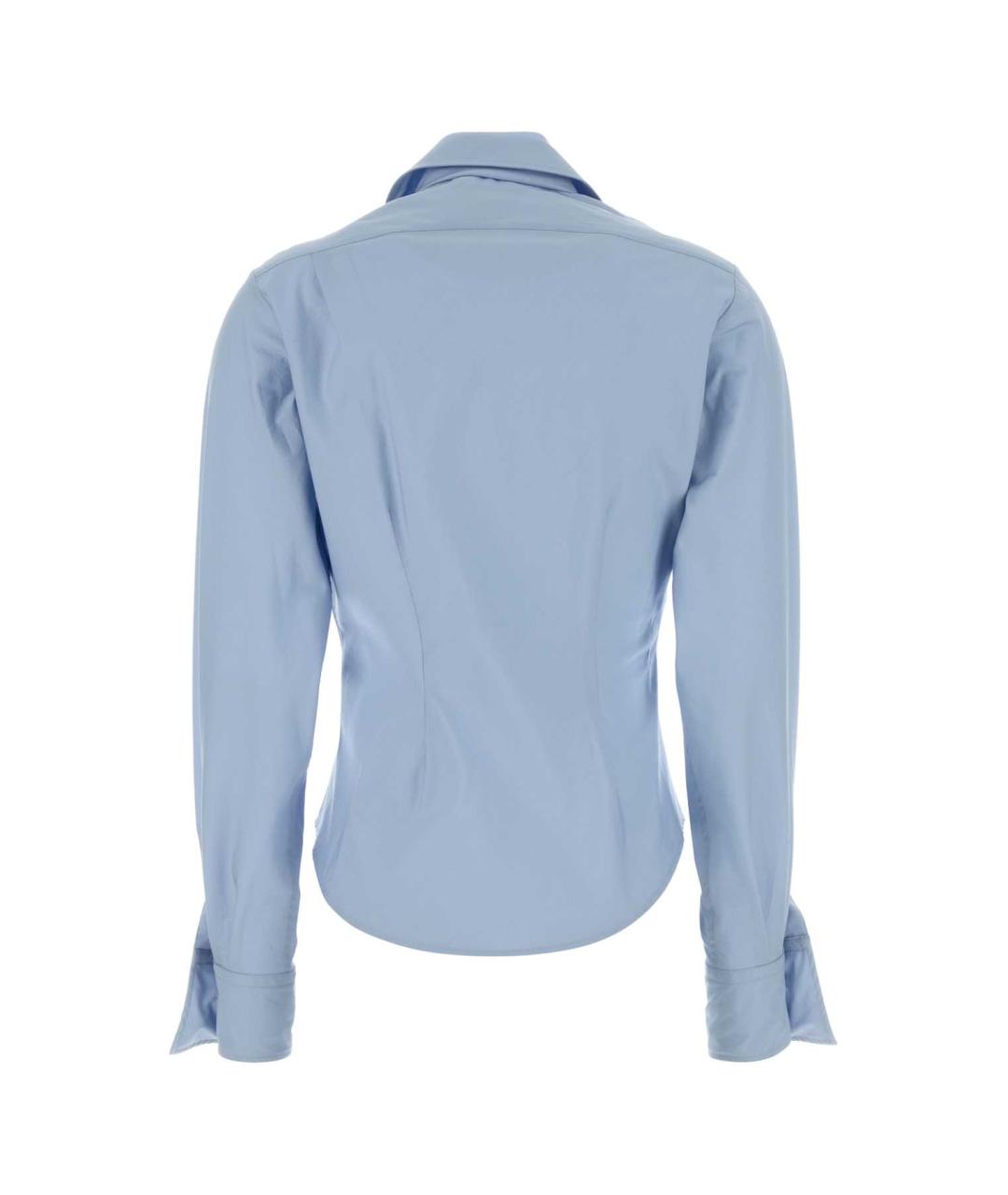 VIVIENNE WESTWOOD Голубая хлопковая рубашка, фото 2