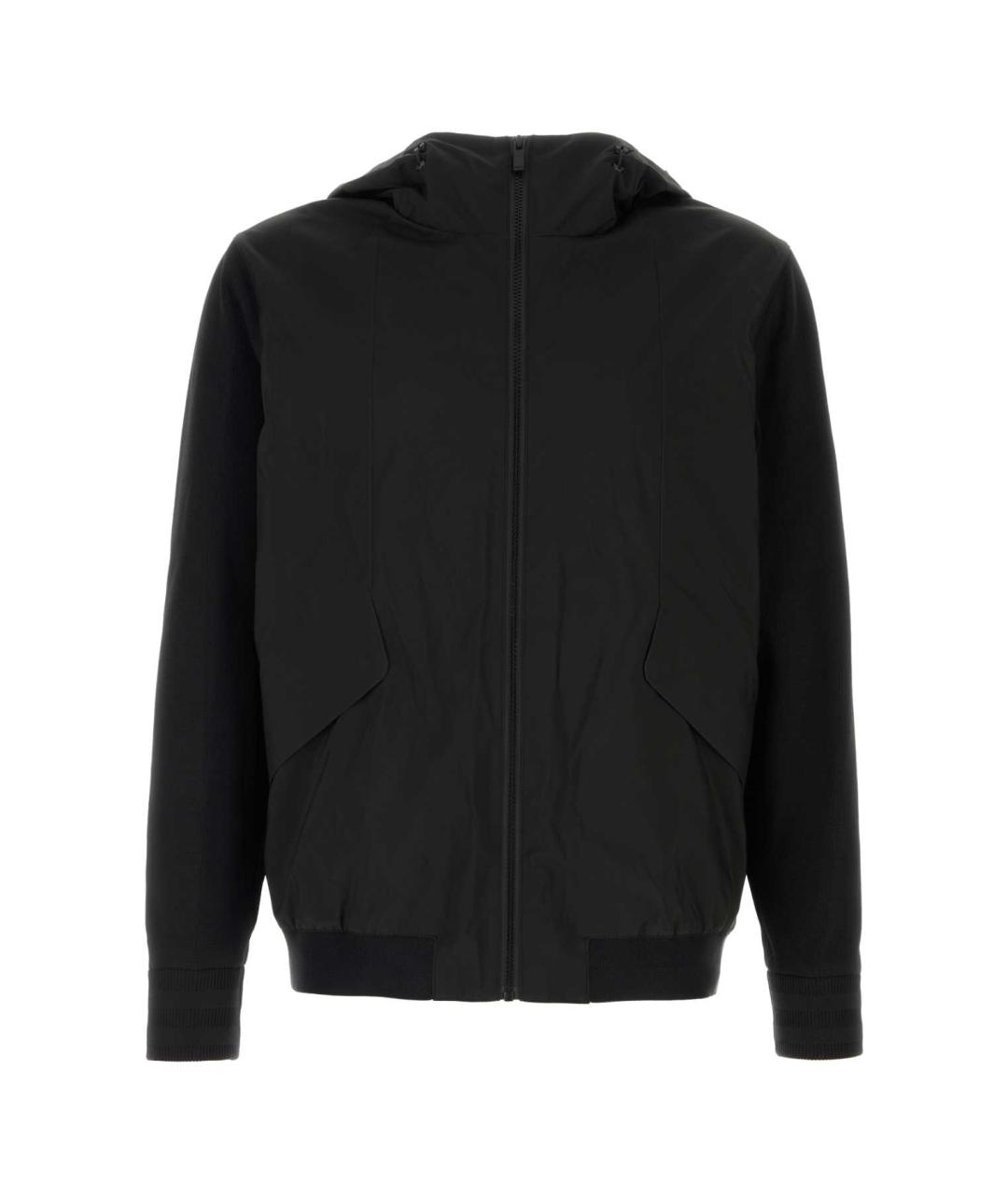 HUGO BOSS Черная полиэстеровая куртка, фото 1