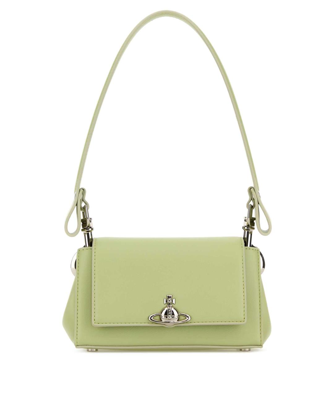 VIVIENNE WESTWOOD Зеленая сумка через плечо из искусственной кожи, фото 1