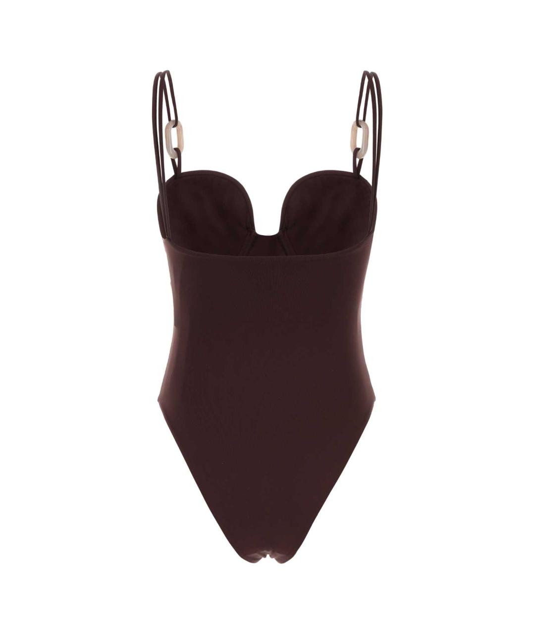 MAGDA BUTRYM Бордовый полиамидовый купальник, фото 2
