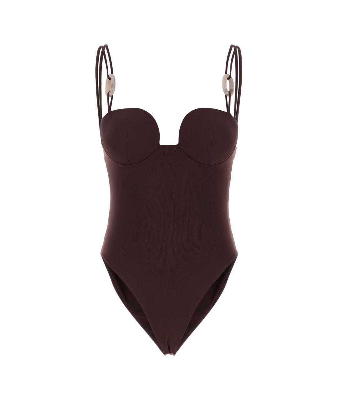 MAGDA BUTRYM Бордовый полиамидовый купальник, фото 1