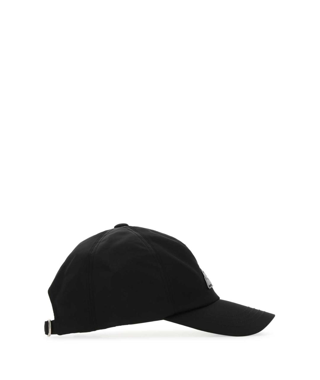 WE11DONE Черная синтетическая кепка/бейсболка, фото 2