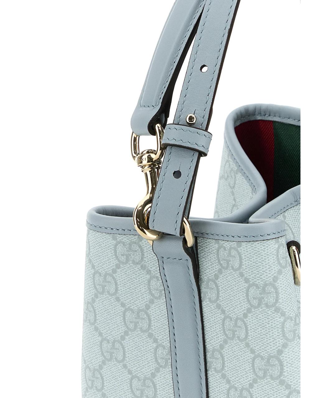GUCCI Голубая сумка через плечо, фото 4