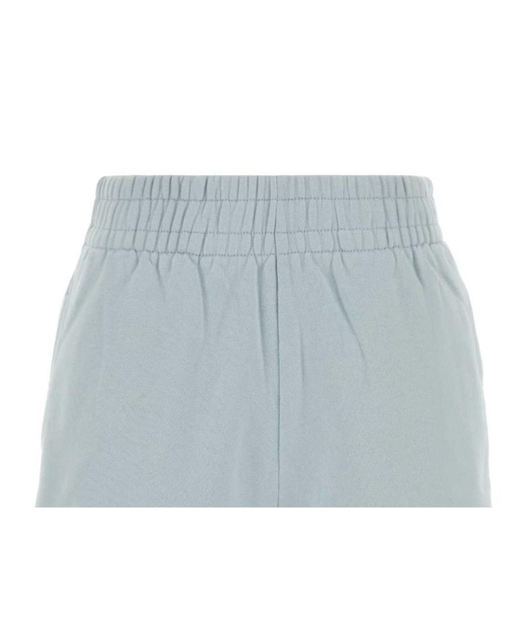 ANINE BING Голубые хлопковые шорты, фото 3