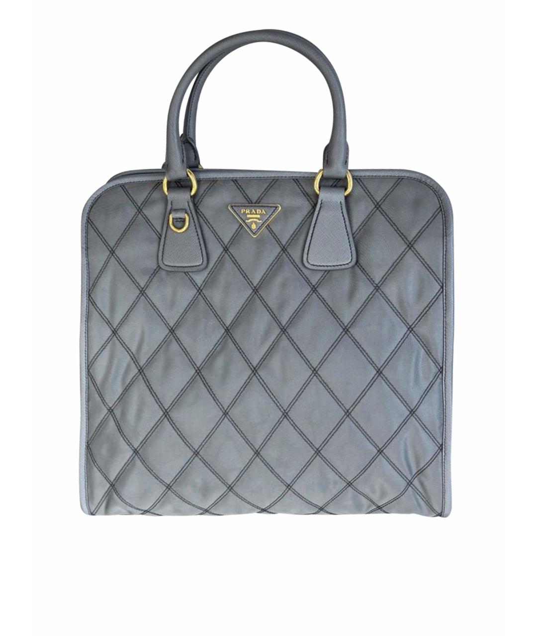 PRADA Серая сумка тоут, фото 1