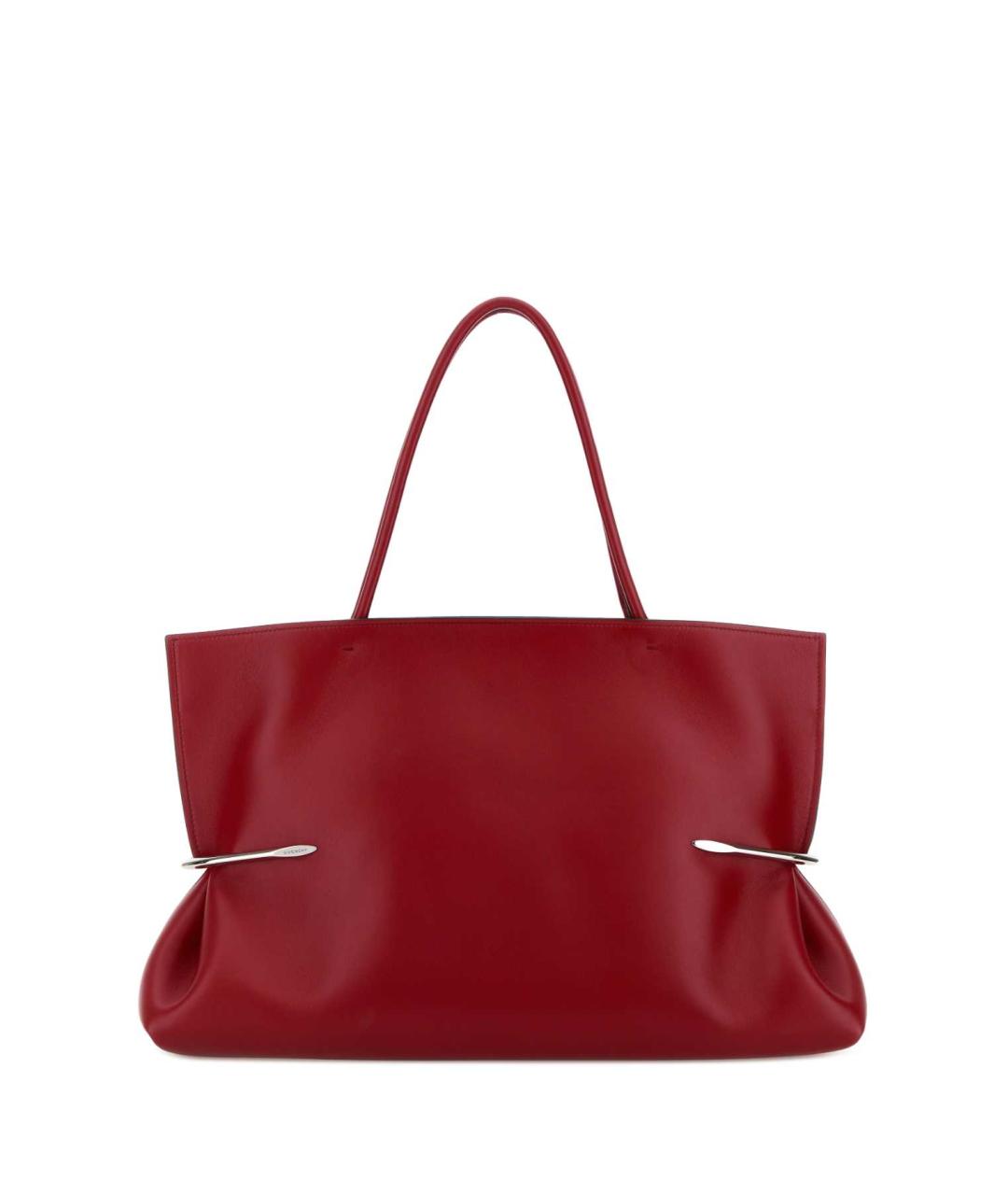 GIVENCHY Красная кожаная сумка тоут, фото 1