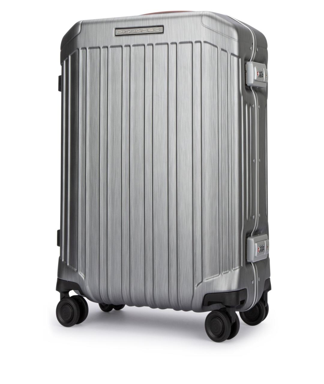 PIQUADRO Серый чемодан, фото 2