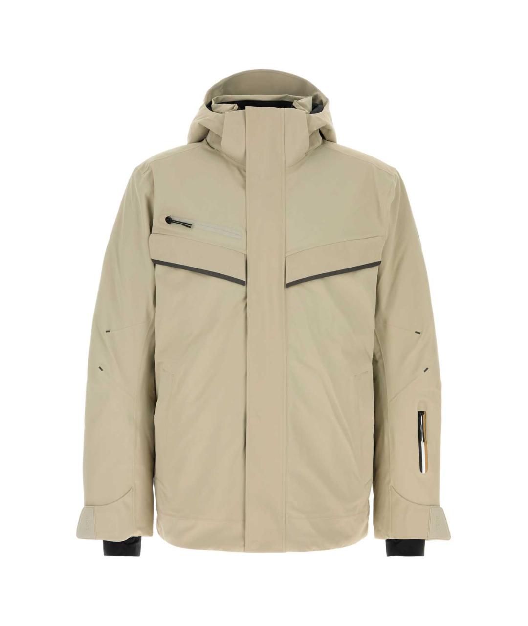 HUGO BOSS Бежевая полиэстеровая куртка, фото 1