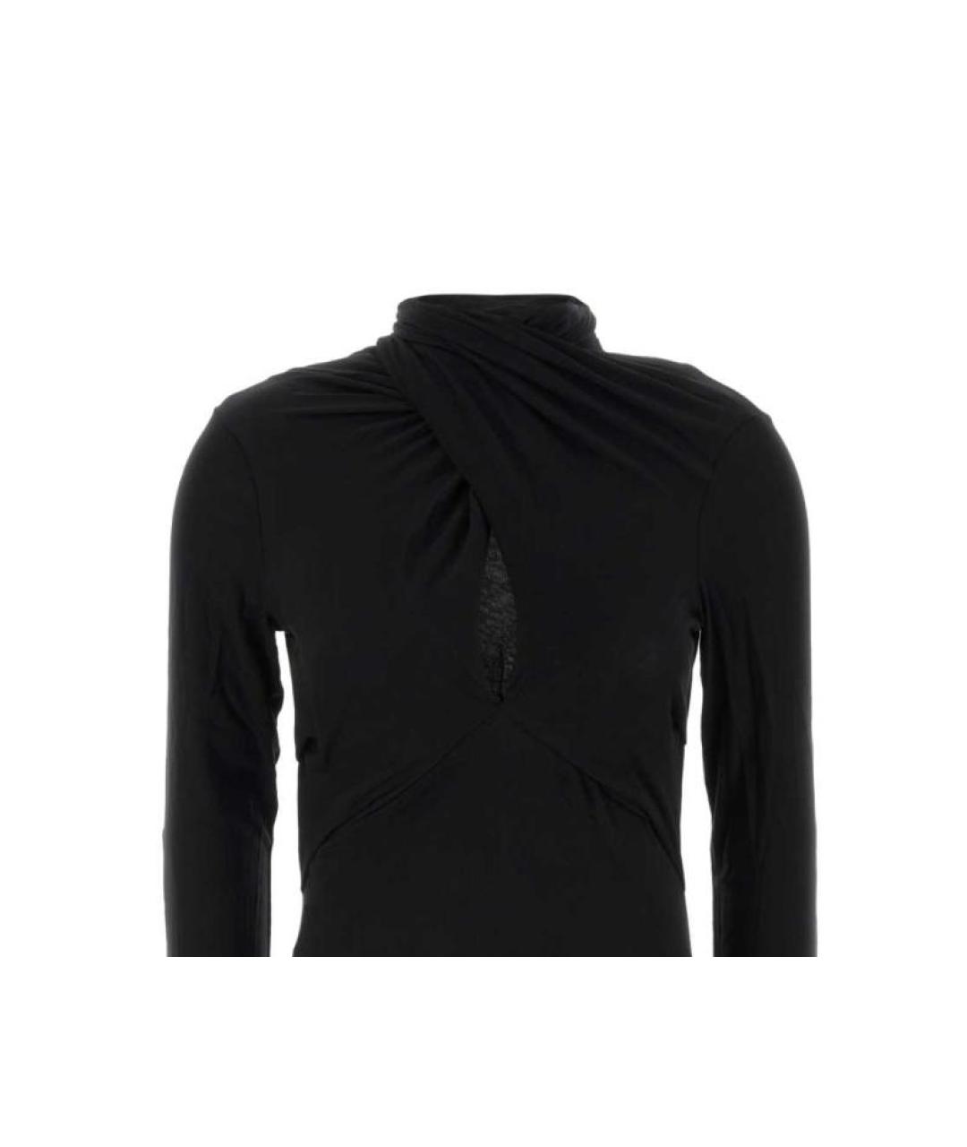 entire studios Черная хлопковая блузы, фото 3