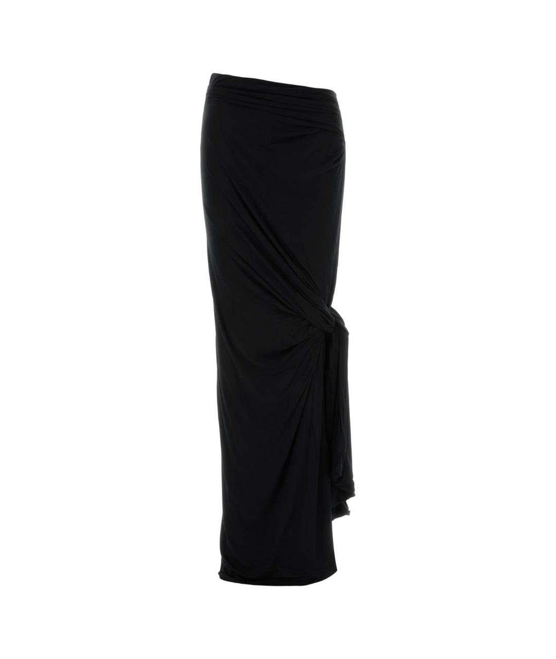 entire studios Черная вискозная юбка макси, фото 1