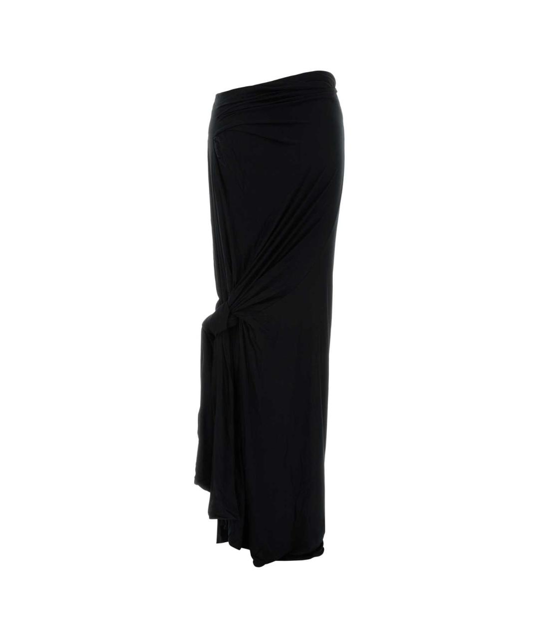 entire studios Черная вискозная юбка макси, фото 2