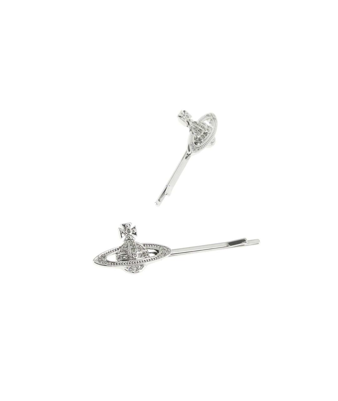VIVIENNE WESTWOOD Серебряная заколка, фото 2