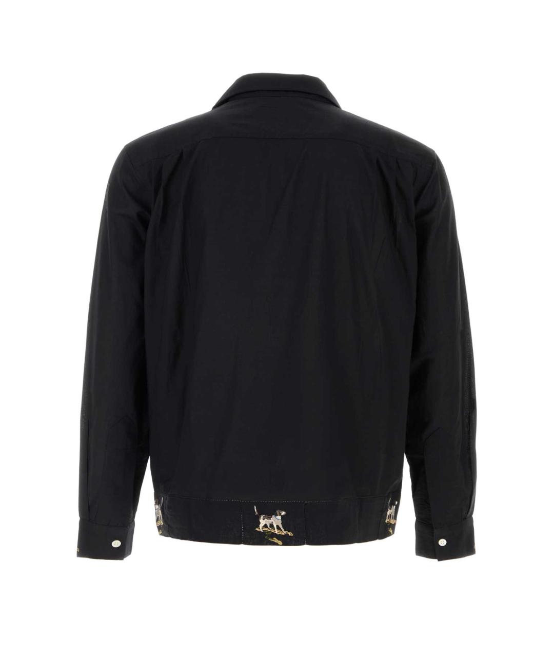 BODE Черная хлопковая кэжуал рубашка, фото 2