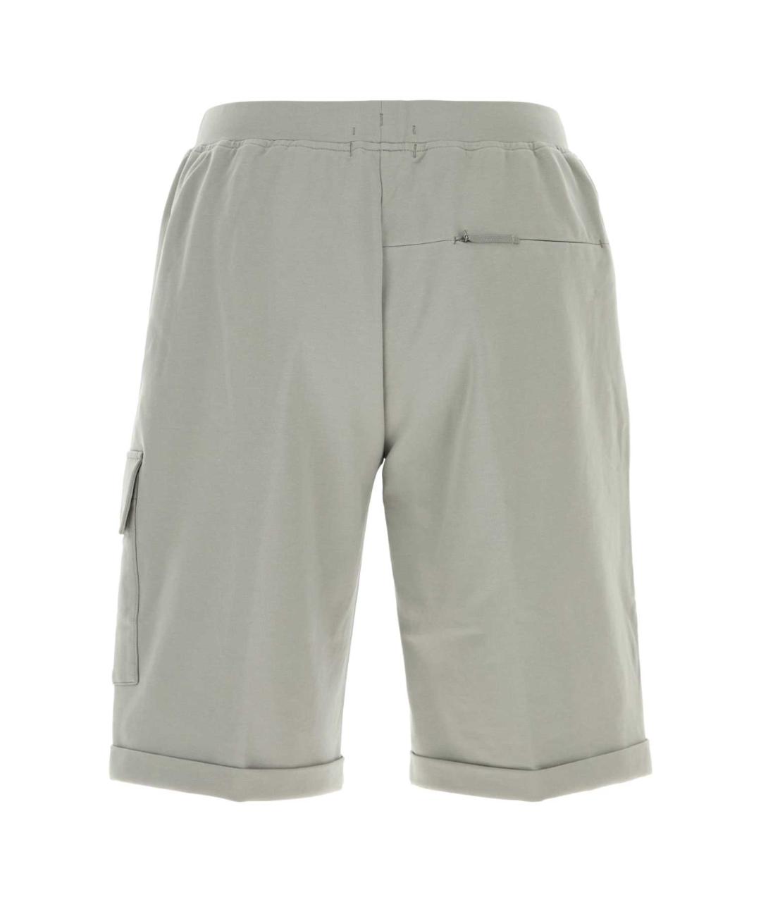 CP COMPANY Серые хлопковые шорты, фото 2