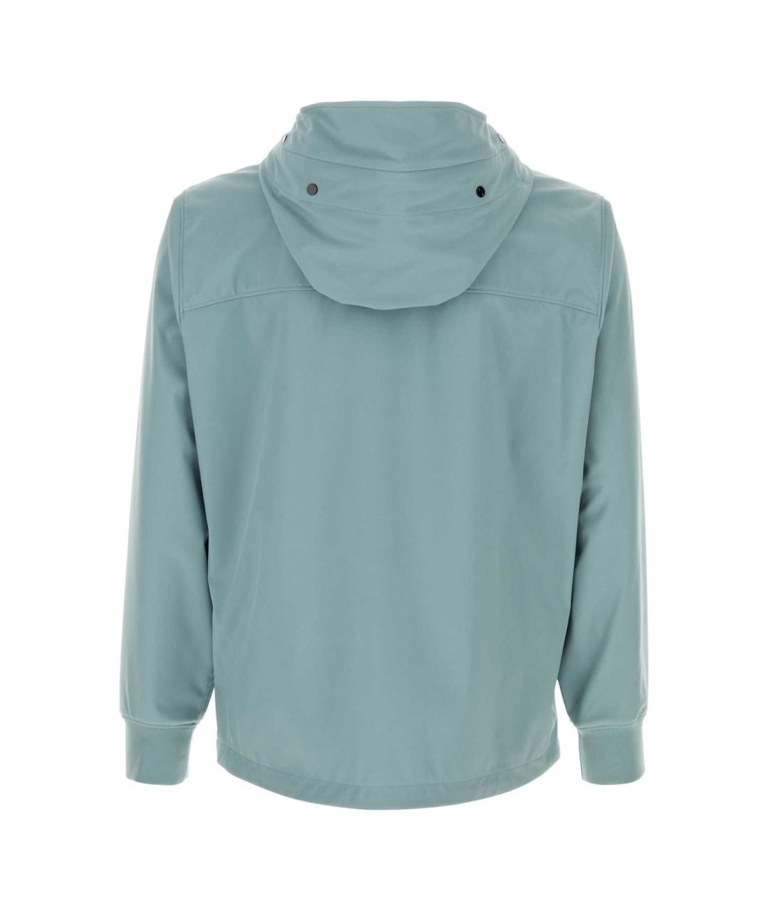 CP COMPANY Голубая полиэстеровая куртка, фото 2